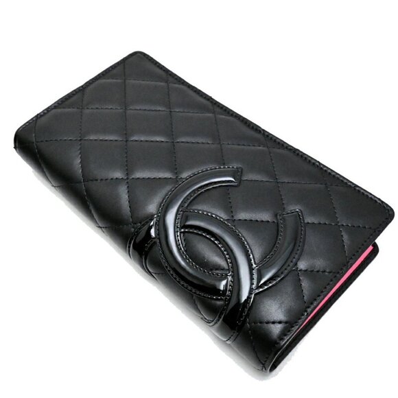 CHANEL Black Coco Mark Wallet - Picture 3 of 10